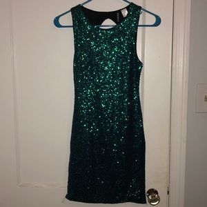 Sequence mini dress
